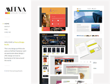Tablet Screenshot of meenadesignstudio.com